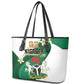 Nigeria Independence Day Leather Tote Bag Proud Nigerian