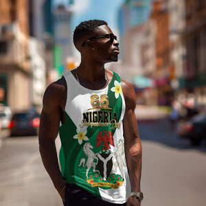 Personalised Nigeria Independence Day Men Tank Top Proud Nigerian