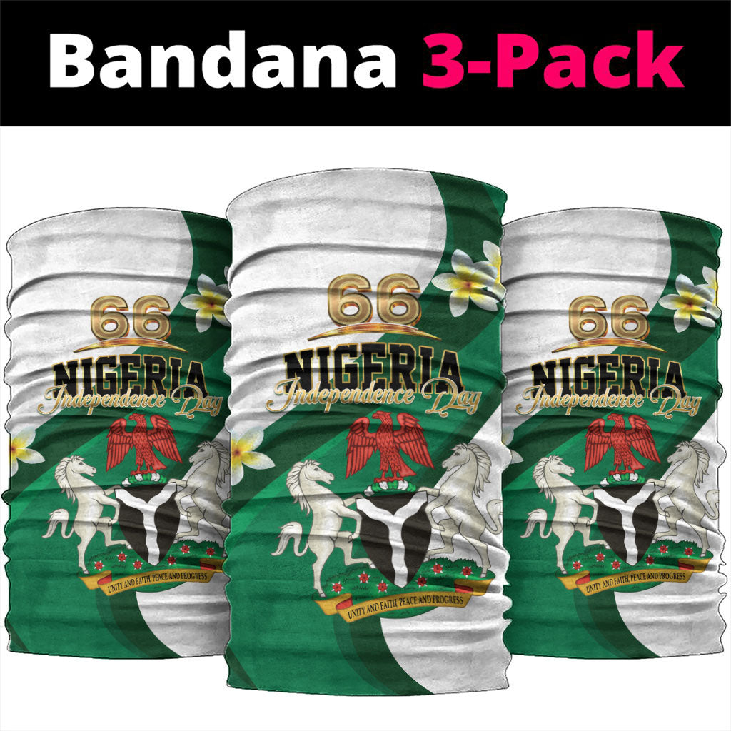 Nigeria Independence Day Neck Gaiter Proud Nigerian