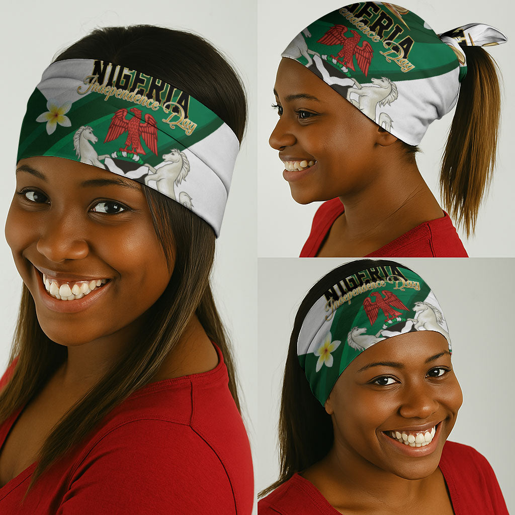 Nigeria Independence Day Neck Gaiter Proud Nigerian