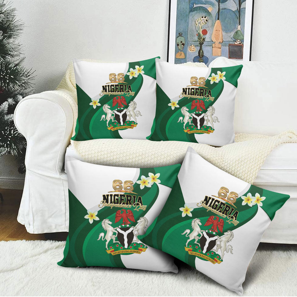 Nigeria Independence Day Pillow Cover Proud Nigerian