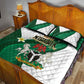 Nigeria Independence Day Quilt Bed Set Proud Nigerian