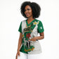 Personalised Nigeria Independence Day Scrub Top Proud Nigerian