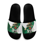 Nigeria Independence Day Slide Sandals Proud Nigerian