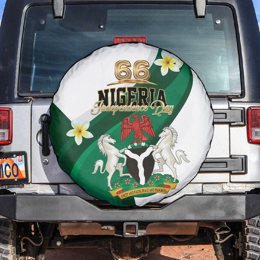 Nigeria Independence Day Spare Tire Cover Proud Nigerian