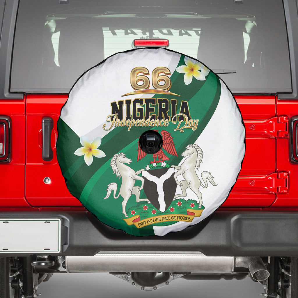 Nigeria Independence Day Spare Tire Cover Proud Nigerian