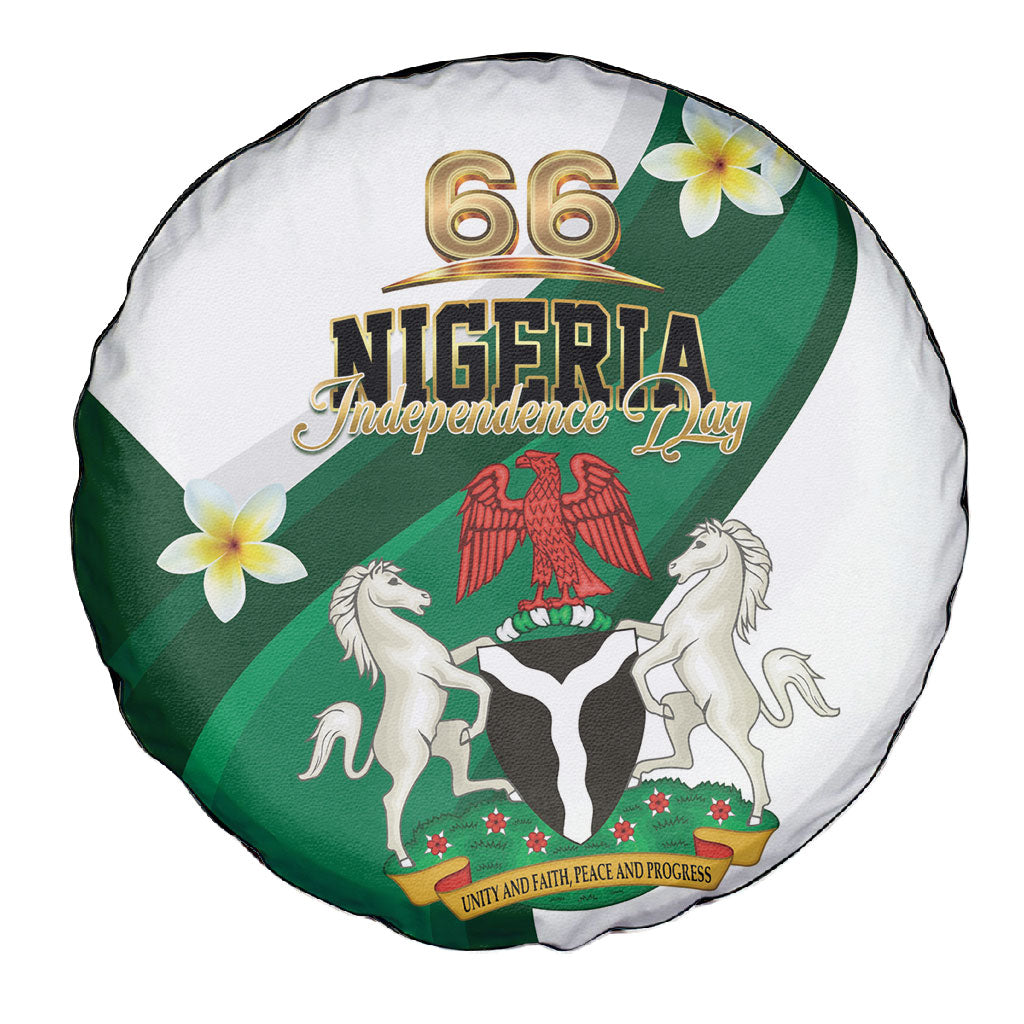 Nigeria Independence Day Spare Tire Cover Proud Nigerian