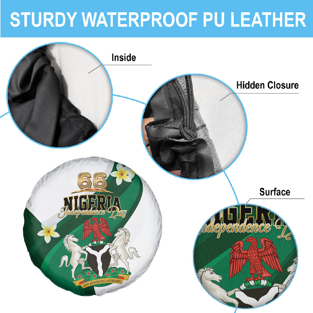 Nigeria Independence Day Spare Tire Cover Proud Nigerian