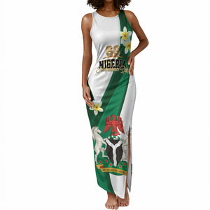 Personalised Nigeria Independence Day Tank Maxi Dress Proud Nigerian