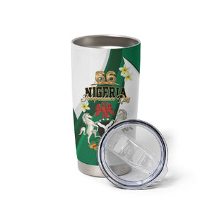 Personalised Nigeria Independence Day Tumbler Cup Proud Nigerian