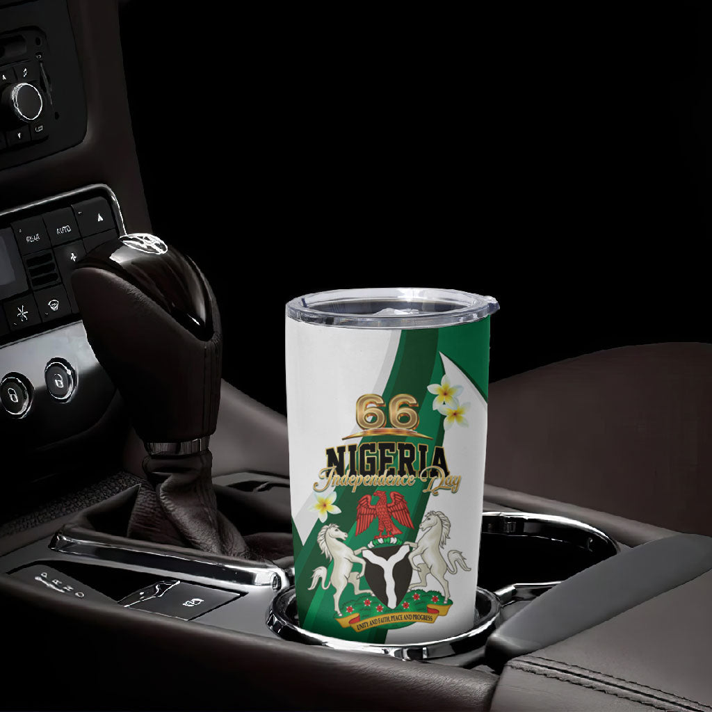 Personalised Nigeria Independence Day Tumbler Cup Proud Nigerian