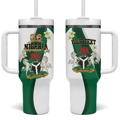 Personalised Nigeria Independence Day Tumbler With Handle Proud Nigerian