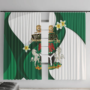 Nigeria Independence Day Window Curtain Proud Nigerian