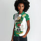 Personalised Nigeria Independence Day Women Polo Shirt Proud Nigerian