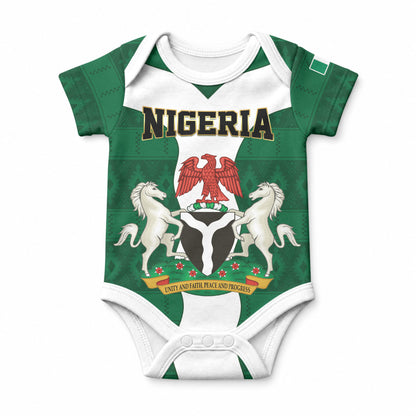 Personalised Nigeria Baby Onesie Naija In My Heart