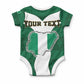 Personalised Nigeria Baby Onesie Naija In My Heart