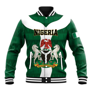 Personalised Nigeria Baseball Jacket Naija In My Heart