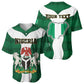 Personalised Nigeria Baseball Jersey Naija In My Heart