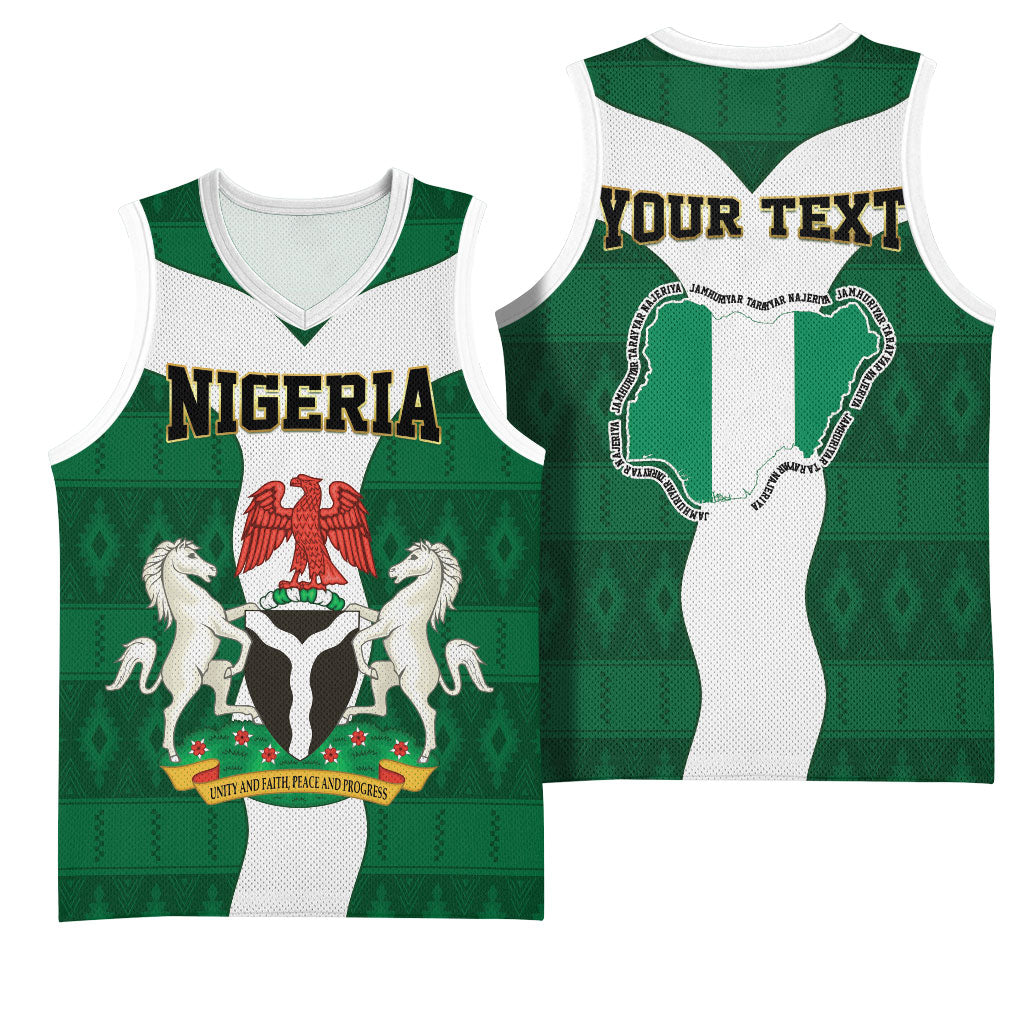 Personalised Nigeria Basketball Jersey Naija In My Heart
