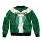 Personalised Nigeria Bomber Jacket Naija In My Heart