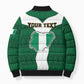Personalised Nigeria Bomber Puffer Jacket Naija In My Heart