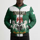 Personalised Nigeria Bomber Puffer Jacket Naija In My Heart