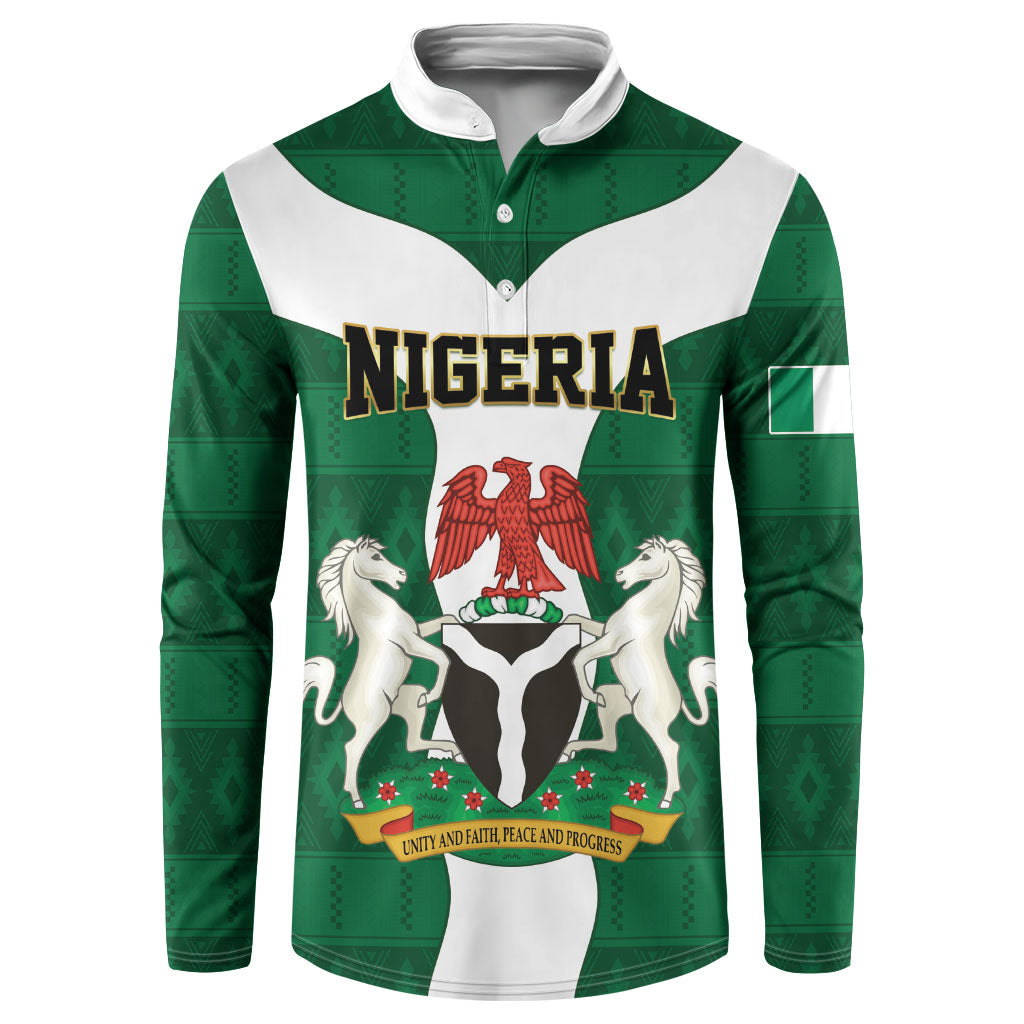 Personalised Nigeria Button Sweatshirt Naija In My Heart