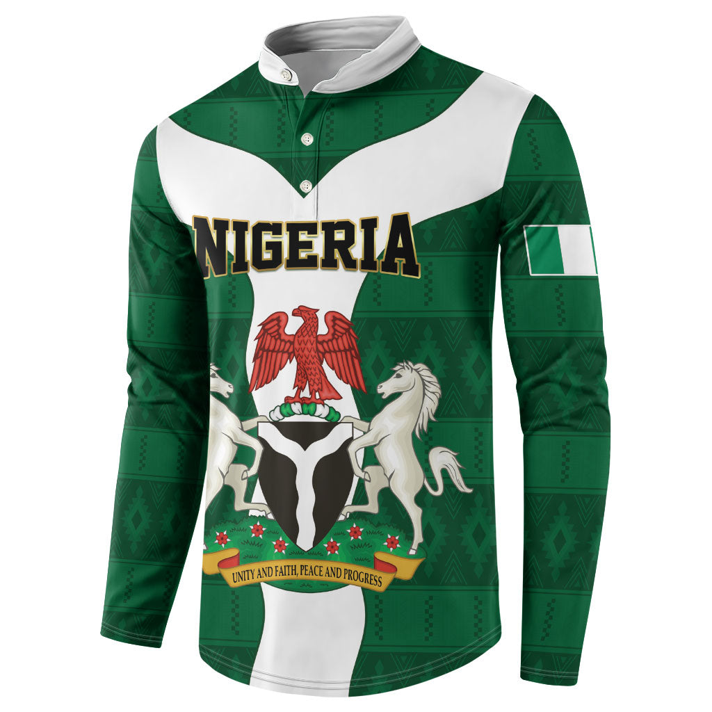 Personalised Nigeria Button Sweatshirt Naija In My Heart