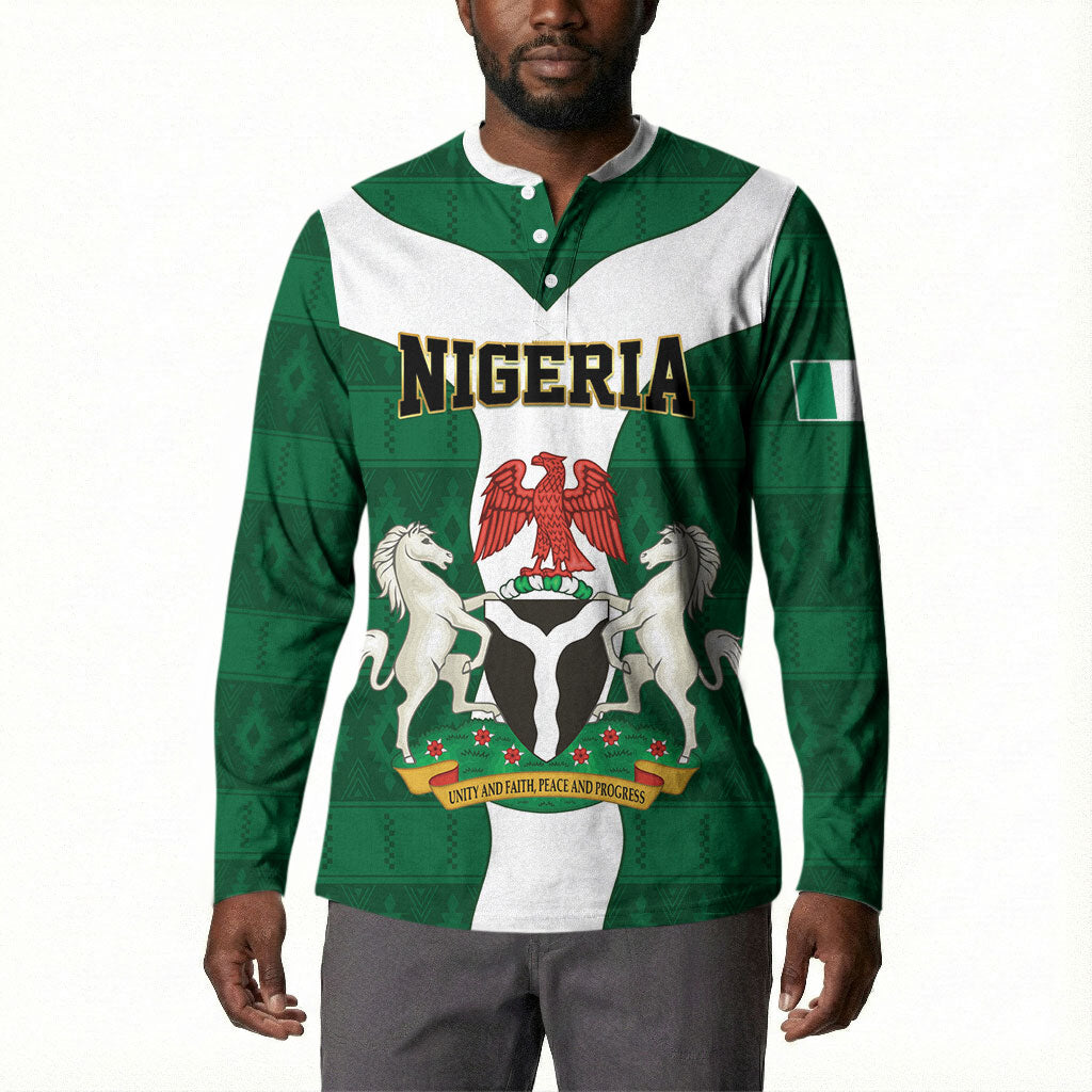 Personalised Nigeria Button Sweatshirt Naija In My Heart