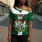 Personalised Nigeria Cross Shoulder Shirt Naija In My Heart