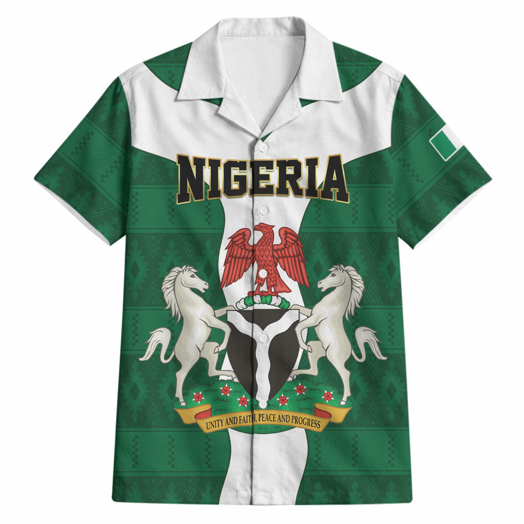 Personalised Nigeria Hawaiian Shirt Naija In My Heart