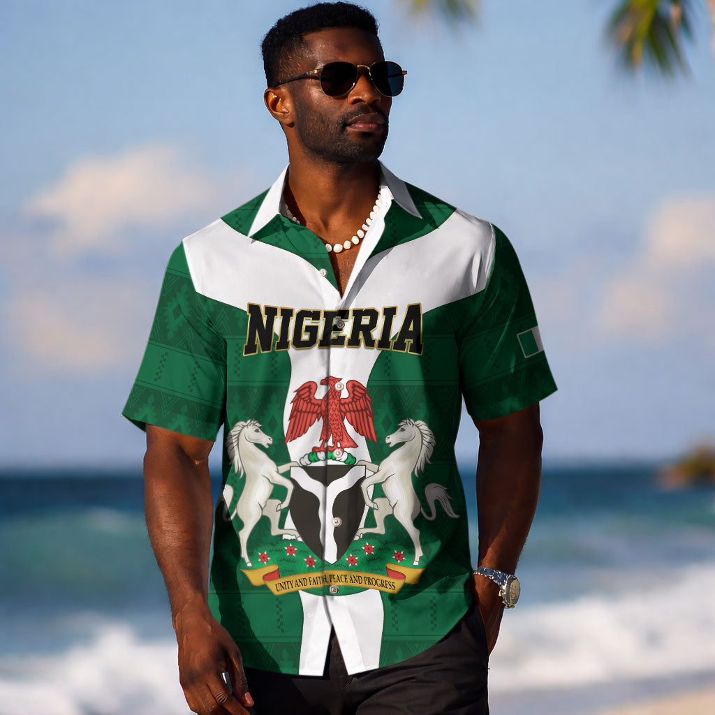 Personalised Nigeria Hawaiian Shirt Naija In My Heart