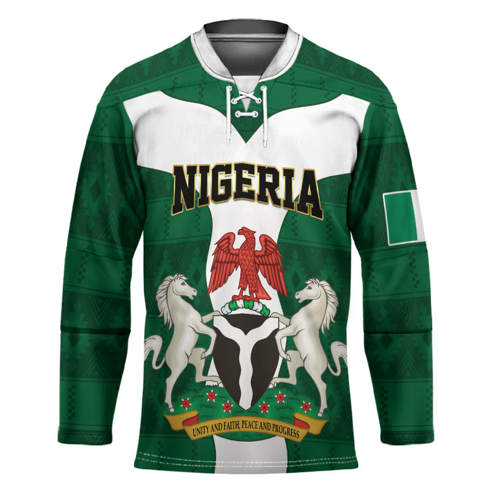 Personalised Nigeria Hockey Jersey Naija In My Heart