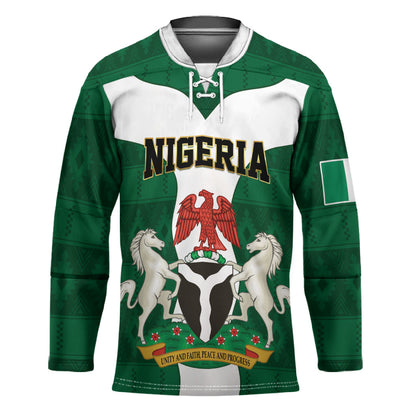 Personalised Nigeria Hockey Jersey Naija In My Heart