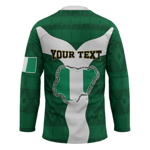 Personalised Nigeria Hockey Jersey Naija In My Heart