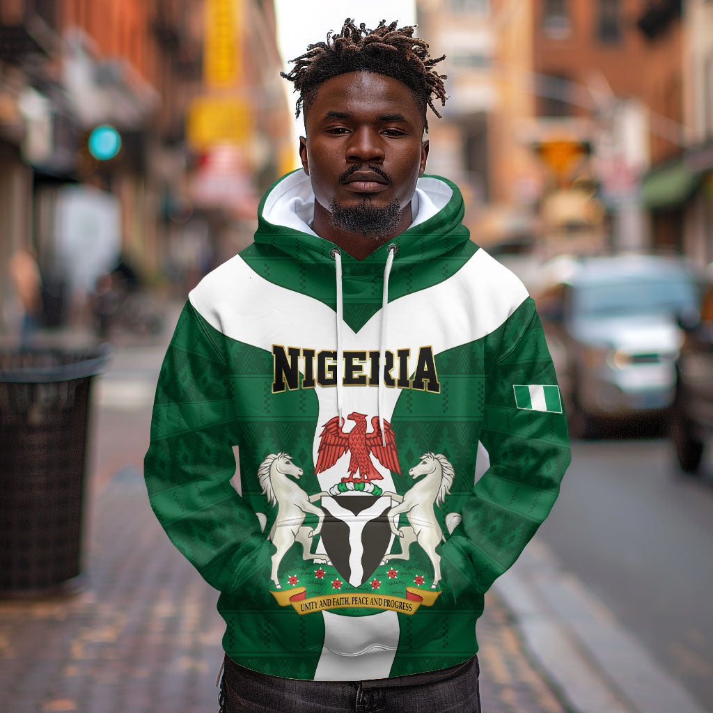 Personalised Nigeria Hoodie Naija In My Heart