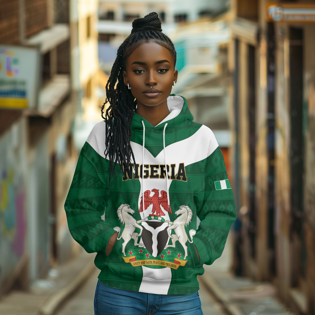 Personalised Nigeria Hoodie Naija In My Heart