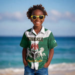 Personalised Nigeria Kid Hawaiian Shirt Naija In My Heart