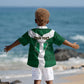 Personalised Nigeria Kid Hawaiian Shirt Naija In My Heart