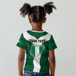 Personalised Nigeria Kid T shirt Naija In My Heart