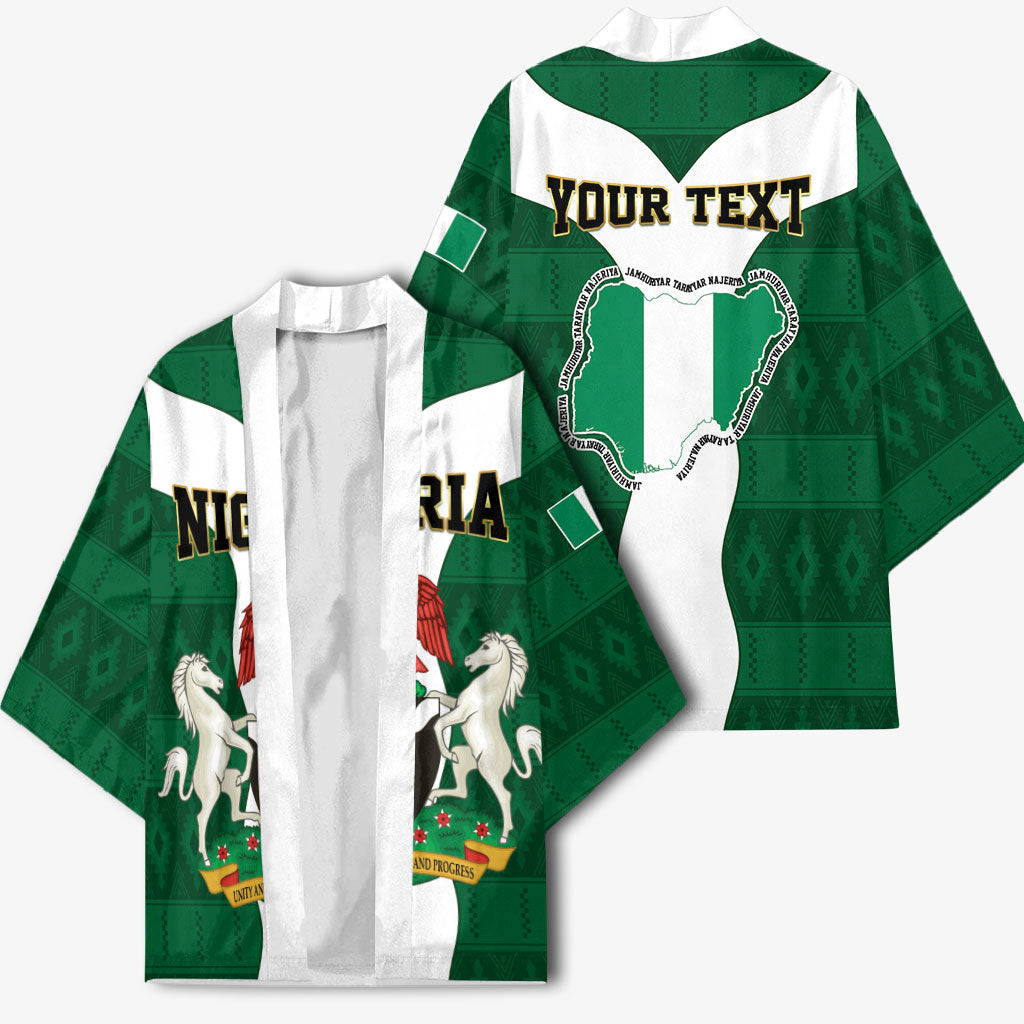 Personalised Nigeria Kimono Naija In My Heart