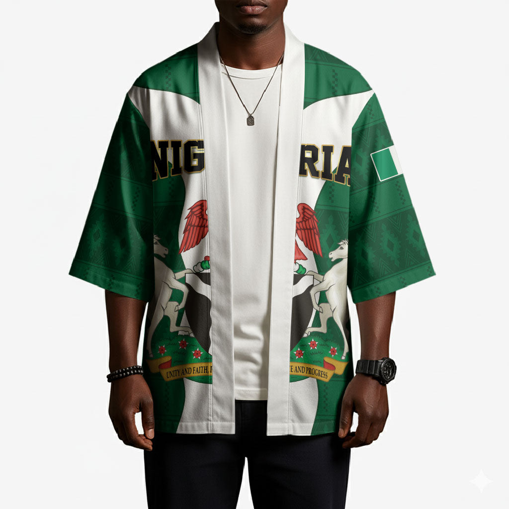 Personalised Nigeria Kimono Naija In My Heart