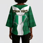Personalised Nigeria Kimono Sleeve Blouse Naija In My Heart