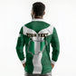 Personalised Nigeria Long Sleeve Polo Shirt Naija In My Heart
