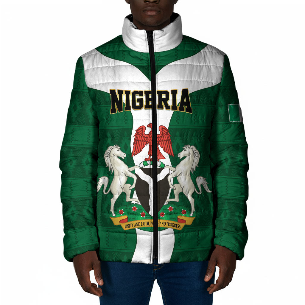 Personalised Nigeria Padded Jacket Naija In My Heart