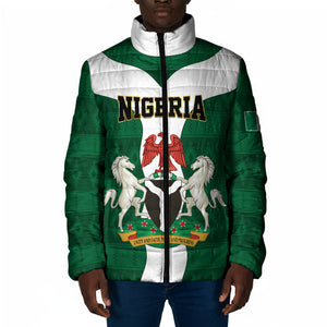 Personalised Nigeria Padded Jacket Naija In My Heart