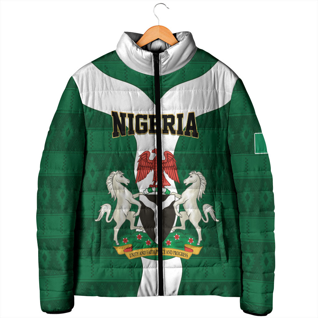 Personalised Nigeria Padded Jacket Naija In My Heart