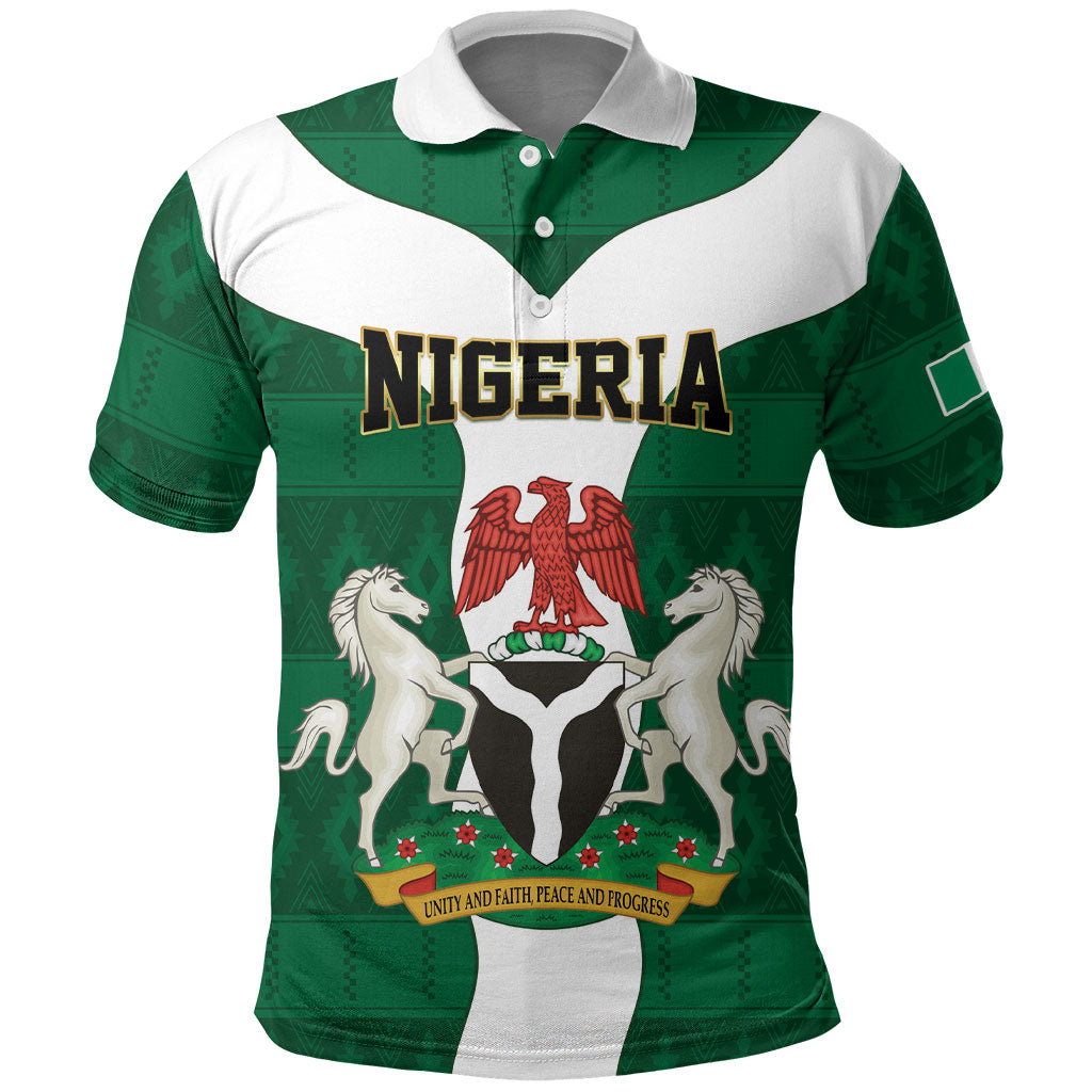 Personalised Nigeria Polo Shirt Naija In My Heart