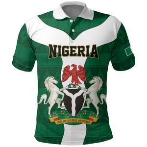 Personalised Nigeria Polo Shirt Naija In My Heart