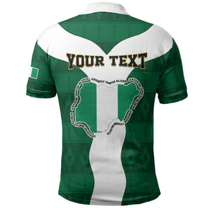 Personalised Nigeria Polo Shirt Naija In My Heart
